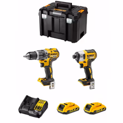 DeWALT Kit DWK211 Trapano a Percussione DeWALT DCD796 - Motore con tecnologia brushless per un'eccellente efficienza - Il des ...