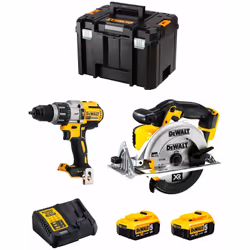 DeWALT Kit DWK214 Trapano a Percussione DeWALT DCD996 - Trapano a Percussione ad alta potenza grazie alla sua forte frequenza ...
