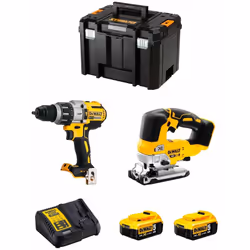 DeWALT Kit DWK215 Trapano a Percussione DeWALT DCD996 - Trapano a Percussione ad alta potenza grazie alla sua forte frequenza ...