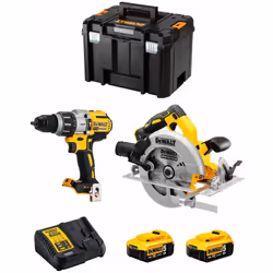 DeWALT Kit DWK216 Trapano a Percussione DeWALT DCD996 - Trapano a Percussione ad alta potenza grazie alla sua forte frequenza ...