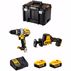 DeWALT Kit DWK217 Trapano a Percussione DeWALT DCD996 - Trapano a Percussione ad alta potenza grazie alla sua forte frequenza ...