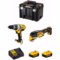 DeWALT Kit DWK219 Trapano a Percussione DeWALT DCD996 - Trapano a Percussione ad alta potenza grazie alla sua forte frequenza ...