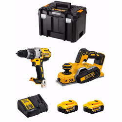 DeWALT Kit DWK220 Trapano a Percussione DeWALT DCD996 - Trapano a Percussione ad alta potenza grazie alla sua forte frequenza ...