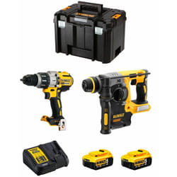 Dewalt - Kit DWK223 (DCD996 + DCH273 + 2 x 5,0 Ah + DCB115 + tstak vi)