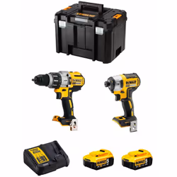 DeWALT Kit DWK224 Trapano a Percussione DeWALT DCD996 - Trapano a Percussione ad alta potenza grazie alla sua forte frequenza ...