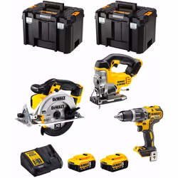 DeWALT Kit DWK300 Trapano a Percussione DeWALT DCD796 - Motore con tecnologia brushless per un'eccellente efficienza - Il des ...