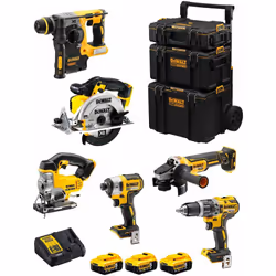 DeWALT Kit DWK600 Trapano a Percussione DeWALT DCD796 - Motore con tecnologia brushless per un'eccellente efficienza - Il des ...