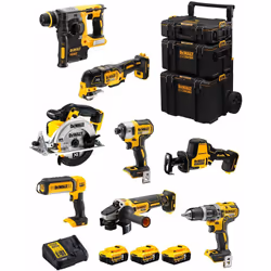 DeWALT Kit DWK802 Trapano a Percussione DeWALT DCD796 - Motore con tecnologia brushless per un'eccellente efficienza - Il des ...