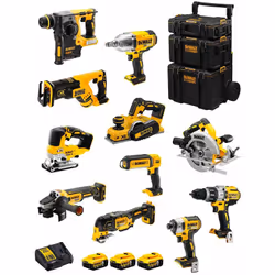 DeWALT Kit DWK1103 Trapano a Percussione DeWALT DCD996 - Trapano a Percussione ad alta potenza grazie alla sua forte frequenz ...