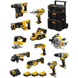 Kit DWK1103 (DCD996+DCH273+DCG405+DCF887+DCF899H+DCS334+DCS570+ DCS355+DCP580+DCS367+DCL050+ 3x5,0Ah +DCB115 +Caddy 3en1) - Dewalt