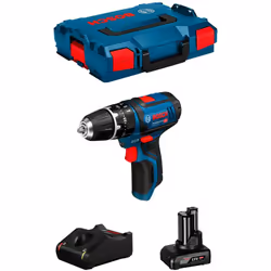 Trapano a Percussione BOSCH GSB 12V-15 Professional - Il più corto della sua categoria, il design da 189 mm fornisce una mane ...
