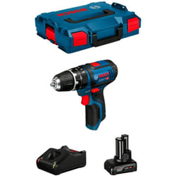 Bosch - Trapano a Percussione gsb 12V-15 (1 x 6,0 Ah + GAL12V-40 + L-Boxx 102)