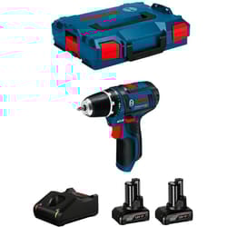 Bosch - Trapano Avvitatore gsr 12V-15 (2 x 6,0 Ah + GAL12V-40 + L-Boxx 102)