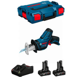 Bosch - Sega Universale gsa 12V-14 (2 x 6,0 Ah + GAL12V-40 + L-Boxx 102)
