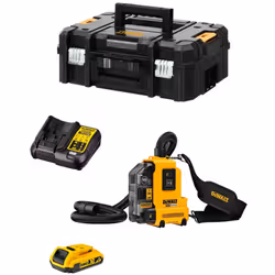 Aspirapolvere DeWALT DWH161 - Filtro HEPA lavabile di alta qualità in grado di offrire un'efficienza del 99,5% con particelle ...