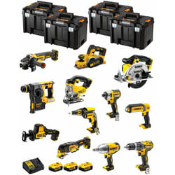 Kit DWK1202T (DCD796+DCH273+DCG405+DCF887+DCF899H+DCS331+DCS391+ DCS355+DCP580+DCS369+DCL050+DCF620+3x5,0Ah+DCB115+4xTVI) - Dewalt