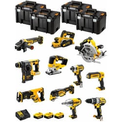 DeWALT Kit DWK1103T (DCD996+DCH273+DCG405+DCF887+DCF899H+DCS334+DCS570+ DCS355+DCP580+DCS367+DCL050+ 3x5,0Ah +DCB115+4xTSTAK VI)