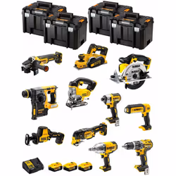 DeWALT Kit DWK1102T Trapano a Percussione DeWALT DCD796 - Motore con tecnologia brushless per un'eccellente efficienza - Il d ...