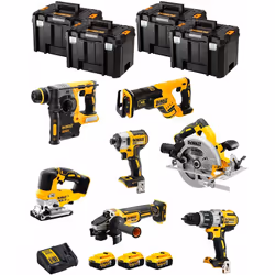 DeWALT Kit DWK703T Trapano a Percussione DeWALT DCD996 - Trapano a Percussione ad alta potenza grazie alla sua forte frequenz ...