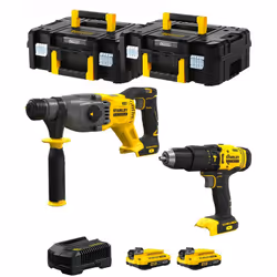 STANLEY FatMax Kit SVK200 Tassellatore STANLEY FatMax SFMCH900 - Potente motore brushless che fornisce più potenza e autonomi ...