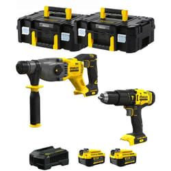 Stanley - FatMax Kit SVK201 (SFMCH900 + SFMCD711 + 2 x 4,0 Ah + Caricabatteria + 2 x tstak ii)