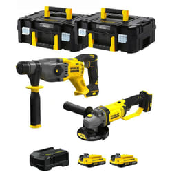 Stanley - FatMax Kit SVK202 (SFMCH900 + SFMCG400 + 2 x 2,0 Ah + Caricabatteria + 2 x tstak ii)