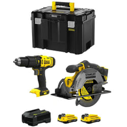 Stanley - FatMax Kit SVK210 (SFMCD711 + SFMCS500 + 2 x 2,0 Ah + Caricabatteria + tstak vi)