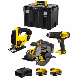STANLEY FatMax Kit SVK303 Seghetto Alternativo STANLEY FatMax SFMCS600 - Azione a pendolo che fornisce maggiori prestazioni c ...