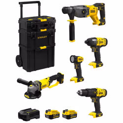STANLEY FatMax Kit SVK501 Tassellatore STANLEY FatMax SFMCH900 - Potente motore brushless che fornisce più potenza e autonomi ...