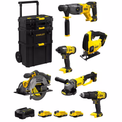 STANLEY FatMax Kit SVK600 Tassellatore STANLEY FatMax SFMCH900 - Potente motore brushless che fornisce più potenza e autonomi ...