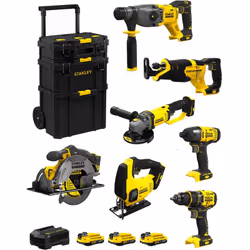 STANLEY FatMax Kit SVK704 Tassellatore STANLEY FatMax SFMCH900 - Potente motore brushless che fornisce più potenza e autonomi ...