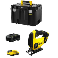 Stanley - Seghetto Alternativo FatMax SFMCS600D1T (1 x 2,0 Ah + Caricabatteria + tstak vi)