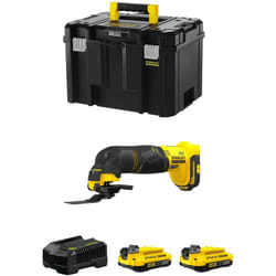 Stanley - Utensile Multifunzione FatMax SFMCE500D2T (2 x 2,0 Ah + Caricabatteria + tstak vi)