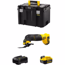 Utensile Multifunzione STANLEY FatMax SFMCE500 - Tagli di immersione puliti ed efficienti, rifilatura del materiale in eccess ...