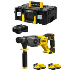 Stanley - Tassellatore FatMax SFMCH900D2T (2 x 2,0 Ah + Caricabatteria + tstak ii)