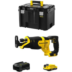 Stanley - Sega Universale FatMax SFMCS300D1T (1 x 2,0 Ah + Caricabatteria + tstak vi)