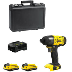 Stanley - Avvitatore a Impulsi FatMax SFMCF800D2K (2 x 2,0 Ah + Caricabatteria + Valigetta)