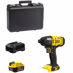 Avvitatore a Impulsi STANLEY FatMax SFMCF800 - Potente motore a velocità variabile per un maggiore controllo in diverse appli ...