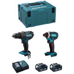 Makita - Kit MK218RTJ (DHP482 + DTD152 + 2 x 5,0 Ah + DC18RC + makpac 3)
