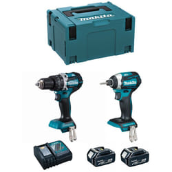 Makita - Kit MK223RTJ (DHP484 + DTD154 + 2 x 5,0 Ah + DC18RC + makpac 3)