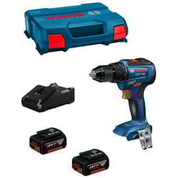 Bosch - Trapano Avvitatore gsr 18V-55 (2 x 4,0 Ah + GAL18V-40 + L-Case)