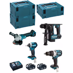 MAKITA Kit MK406RTJ Tassellatore MAKITA DHR171 - Potente motore BL che fornisce maggiore efficienza e prestazioni, riducendo ...