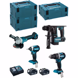 MAKITA Kit MK405RTJ Tassellatore MAKITA DHR171 - Potente motore BL che fornisce maggiore efficienza e prestazioni, riducendo ...