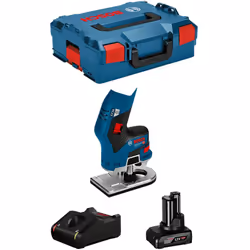 Rifilatore BOSCH GKF 12V-8 - La prima Rifilatore 12V al mondo con un design unico per un controllo perfetto - Forma innovativ ...