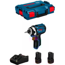 Avvitatore a massa battente BOSCH GDR 12V-105 (2 x 3,0 Ah + GAL12V-40 + L-Boxx 102)