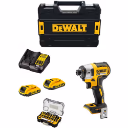 Avvitatore ad Impulsi DeWALT DCF887 - Potente motore brushless che offre fino a 205 Nm di coppia garantendo il completamento ...