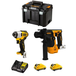 Dewalt - Kit D12K202 (DCH072 + DCF801 + 2 x 3,0 Ah + DCB107 + tstak vi)