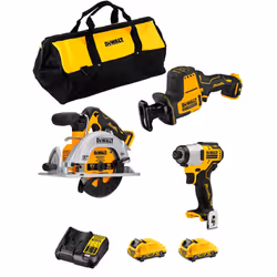 DeWALT Kit D12K303 Sega Circolare DeWALT DCS512 - Motore brushless per maggiore autonomia, maggiori prestazioni e durata - Le ...