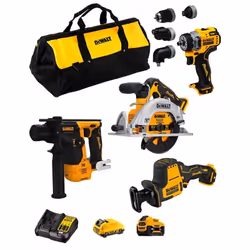 DeWALT Kit D12K401 Sega Circolare DeWALT DCS512 - Motore brushless per maggiore autonomia, maggiori prestazioni e durata - Le ...