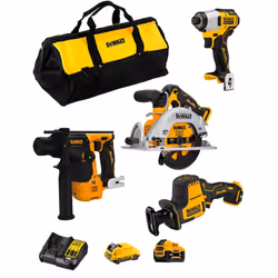 DeWALT Kit D12K402 Sega Circolare DeWALT DCS512 - Motore brushless per maggiore autonomia, maggiori prestazioni e durata - Le ...